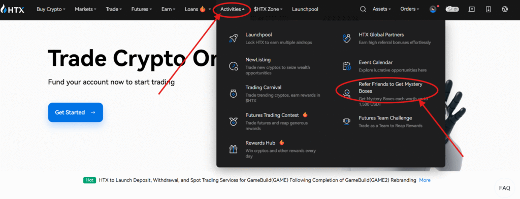 Navigate Through the Referral Program