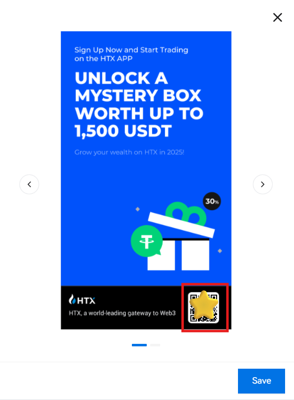 How to Share HTX Referral Code